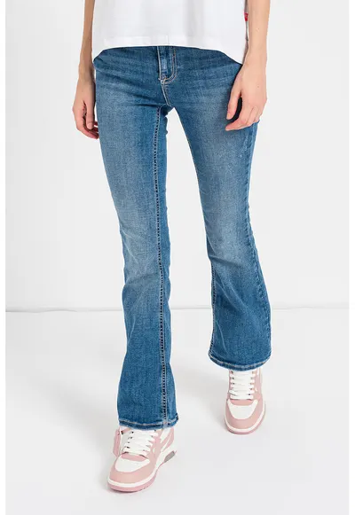Blugi evazati Flash - Albastru