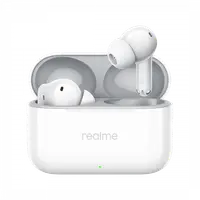 Handsfree Bluetooth Realme Buds T200, TWS, ANC, MultiPoint, Alb
