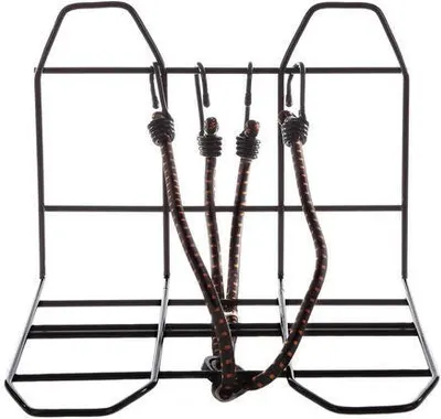 Suport bagaje bicicletă - extensie suport sacoș - Negru