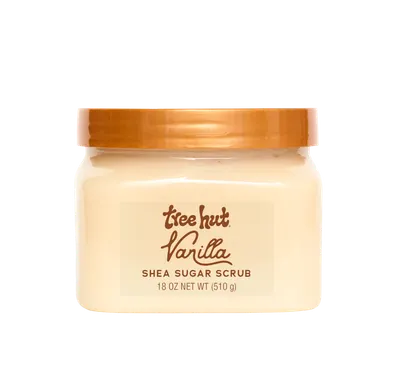 Scrub de corp Vanilla Shea Sugar, 510g, Tree Hut