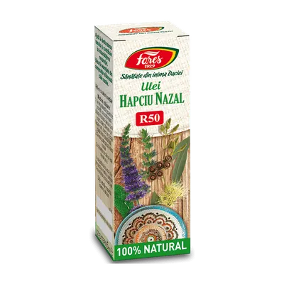 Ulei decongestionant nazal Hapciu Nazal R50, 5ml, Fares