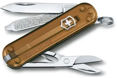 Cuțit de buzunar elvețian Victorinox - Classic SD, Chocolate Fudge