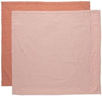 Scutece finet Bebe-Jou - Pure Cotton Pink, 70 х 70 cm, 2 buc