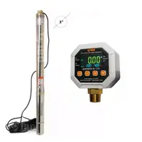 Pompa submersibila cu presostat electronic IBOPRESS-10, 10 bari, IBO Polonia, rezistenta la nisip 2.5STM24, 370W, 45l/min, H-66m