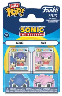 Set mini figurine Funko Bitty POP! Animation: Sonic The Hedgehog - Sonic & Amy Rose