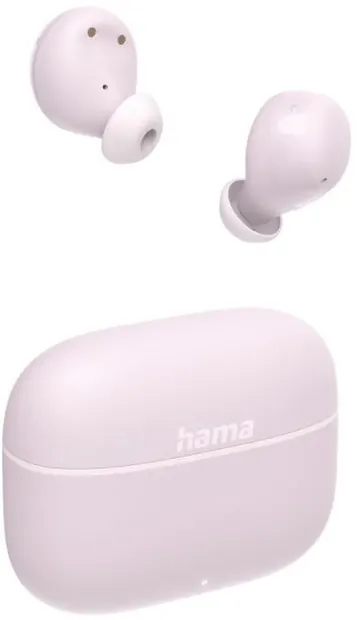 Căști wireless Hama - Freedom Buddy II, TWS, roz
