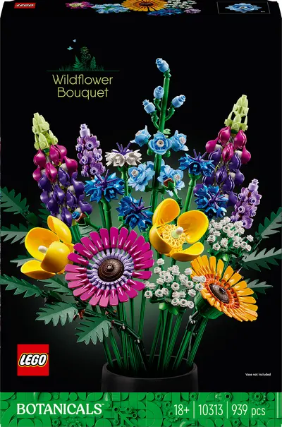 Constructor LEGO Botanical - Buchet de flori sălbatice (10313)