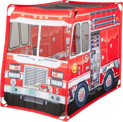 Cort de joaca pentru copii Melissa & Doug - O mașină de pompieri