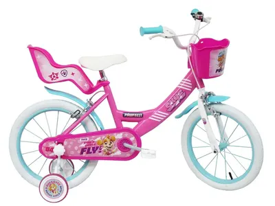 Bicicletă copii Denver Paw Patrol Skye Everest 16 inch roz