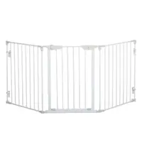PawHut Gard Pliabil și Modular pentru Câini cu 3 Panouri Alb | Aosom Romania