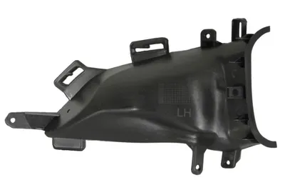 Deflector aer Fata Stanga SS style, plastic, negru potrivit CHEVROLET CAMARO 09.11- 01.16