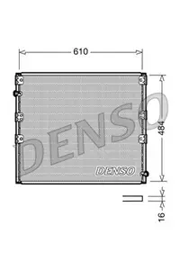 Condensator climatizare potrivit TOYOTA LAND CRUISER 90 2.7 3.0D 3.4 04.95-12.02