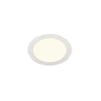 Spot incastrat, SENSER 18 Ceiling lights, white Indoor LED recessed ceiling light round white 4000K,