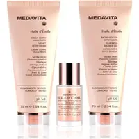 Medavita Huile d'Étolle Moisturizing Hair and Body Travel Set set cadou pentru corp si par pentru femei