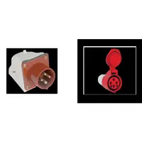 Pachet Fisa Fixa si Priza Mobila Industriala HT 32A IP44 400V - Conexiuni Trifazate, Mobile si Sigure