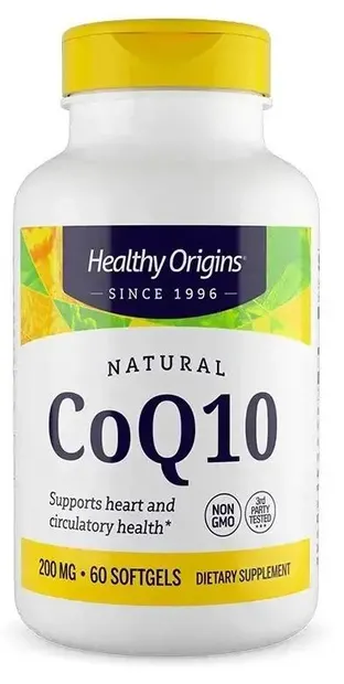 Coenzima Q10, 200 mg, 60 capsule, Healthy Origins