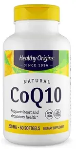 Coenzima Q10, 200 mg, 60 capsule, Healthy Origins