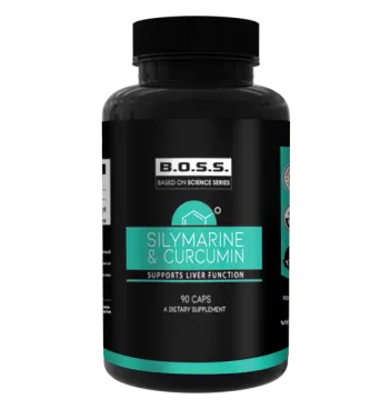 Silimarina si Curcumin, 90 capsule, Vitabolic