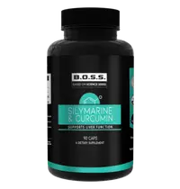 Silimarina si Curcumin, 90 capsule, Vitabolic