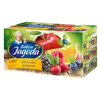 Ceai de fructe Grandma Jagoda, Multifruct, 20 pliculețe x 2 g Engros