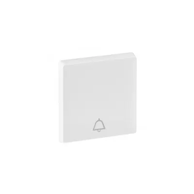 Capac Valena Life - push-button - Sonerie BELL symbol - alb