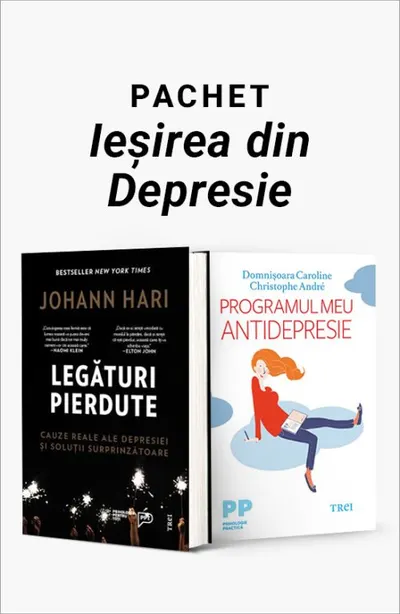 Pachet Ieșirea din Depresie. Legături pierdute/Programul meu antidepresie
