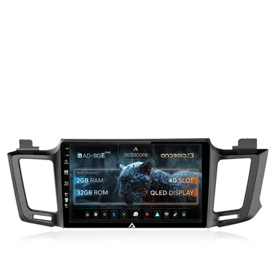 Navigatie Toyota RAV4 (2013-2018), Android, E-Octacore 2GB RAM + 32GB ROM, 10.1 Inch - AD-BGE10002+AD-BGRKIT060