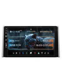 Navigatie Toyota RAV4 (2018+), Android, E-Octacore 2GB RAM + 32GB ROM, 9 Inch - AD-BGE9002+AD-BGRKIT098