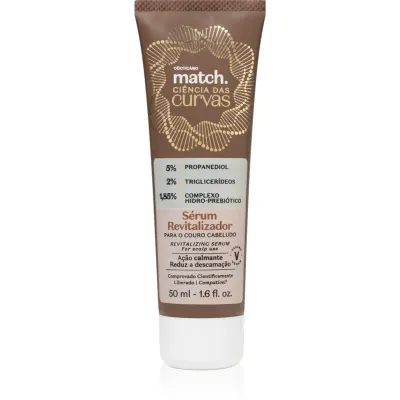 oBoticário Match. Science of Curves ser revitalizant pentru scalp 50 ml