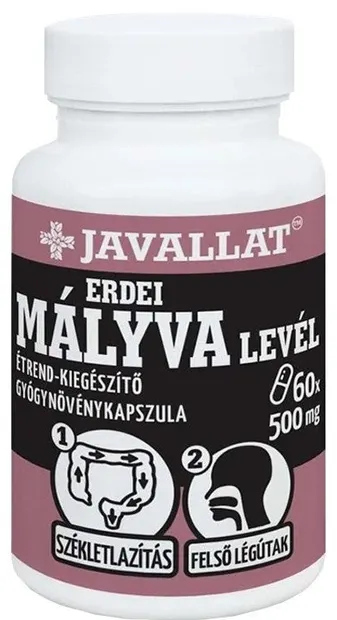Nalbă de pădure, frunze, 60 capsule, Javallat