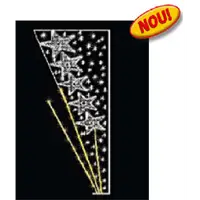 STAR 112 LED (lxh) 850x2400 mm
