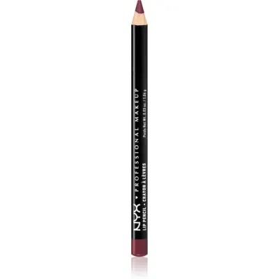 NYX Professional Makeup Slim Lip Pencil creion de buze cu trasare precisă culoare 804 Cabaret 1 g