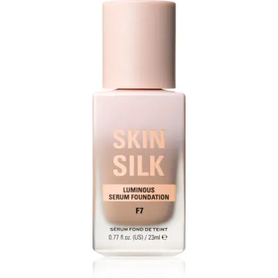 Revolution Skin Silk Serum Foundation Machiaj usor cu efect de luminozitate culoare F7 23 ml