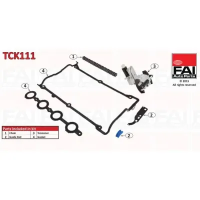 kit lant de distributie FAI AutoParts TCK111