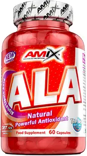 ALA Alpha Lipoic Acid, 200 mg, 60 capsule, Amix