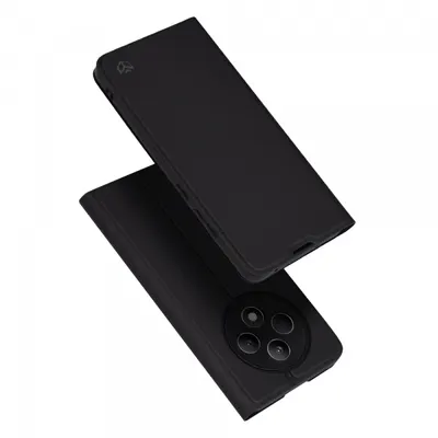 Husa pentru Oppo Reno12 FS 5G / Reno12 FS 4G / Reno12 F 4G / Reno12 F, Techsuit, Magskin Book, Neagra