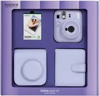 Aparat foto instant Fujifilm Instax - Mini 13, Dreamy Purple Bundle Box