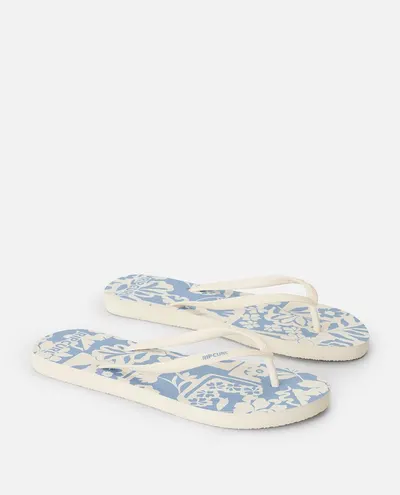 Șlapi damă Rip Curl Mixed Bloom cu vârf deschis