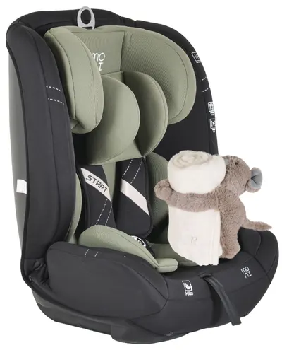 Scaun auto Moni - Start, i-Size, 76-150 cm, verde+ cadou