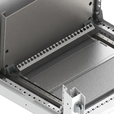Profil fixare cabluri pentru dulap 600 mm (1 buc.)