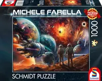 Puzzle Schmidt din 1000 piese - Culori cosmice