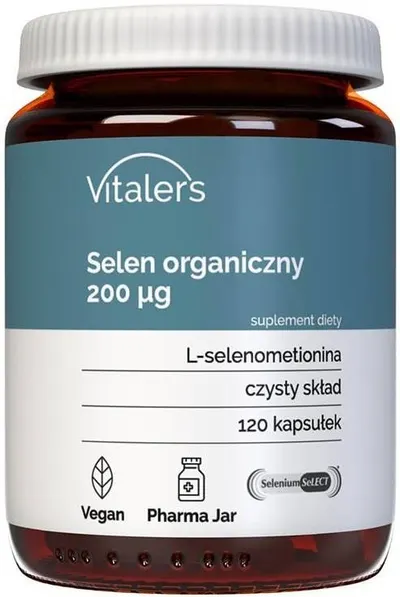 Vitaler's Seleniu, 200 µg, 120 capsule