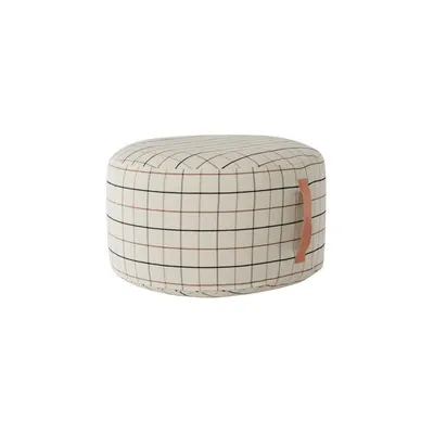 Fotoliu bean bag crem Grid – OYOY Living Design
