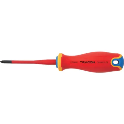Şurubelniţa cruce-combi izolata la 1000V, ,mâner rosu-galben AC 1000V, 4,5x178mm