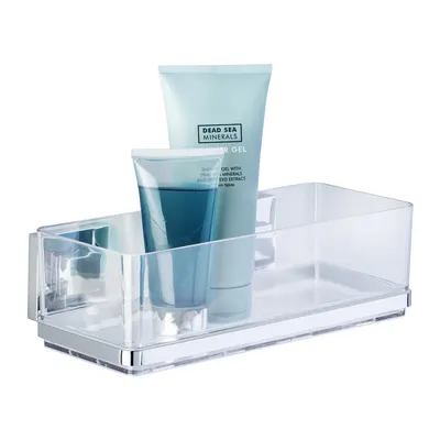 Suport pentru cosmetice Wenko cu sistem de prindere Vacuum-Loc, până la 33 kg