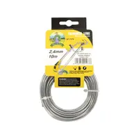 Fir motocoasa(trimmer) Micul Fermier, 2.4mm*10m, insertie metalica
