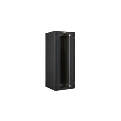 Linkeo 19 freestanding cabinet cu single front Usa din sticla - capacity 42U - dimensions 2026x600x1000 mm - flatpack
