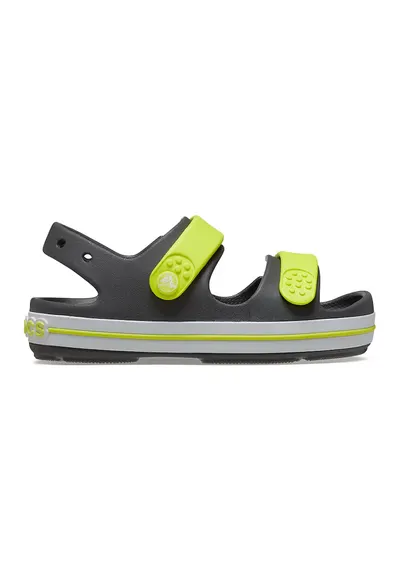 Sandale de cauciuc cu logo Cruiser - Galben/Gri inchis
