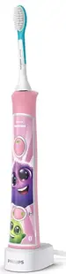 Periuță de dinți electrică Philips Sonicare - For Kids, HX6352/42, 2 rezerve, roz