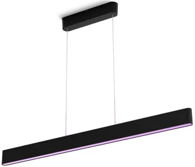Pendul LED LED Philips - Hue Ensis, IP20, 79W, dimmer, negru